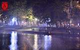 Đàn thiên nga ở hồ Thiền Quang vẫn có nguy cơ bị thương do lưỡi câu